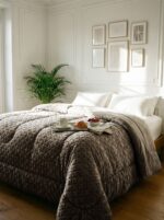 Acolchado Flannel Mantra Luxor King - Imagen 3
